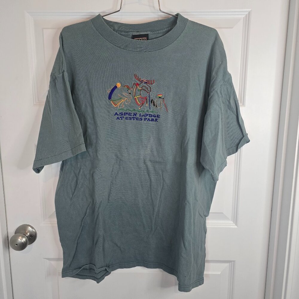 Vintage Aspen Lodge at Estes Park T-shirt